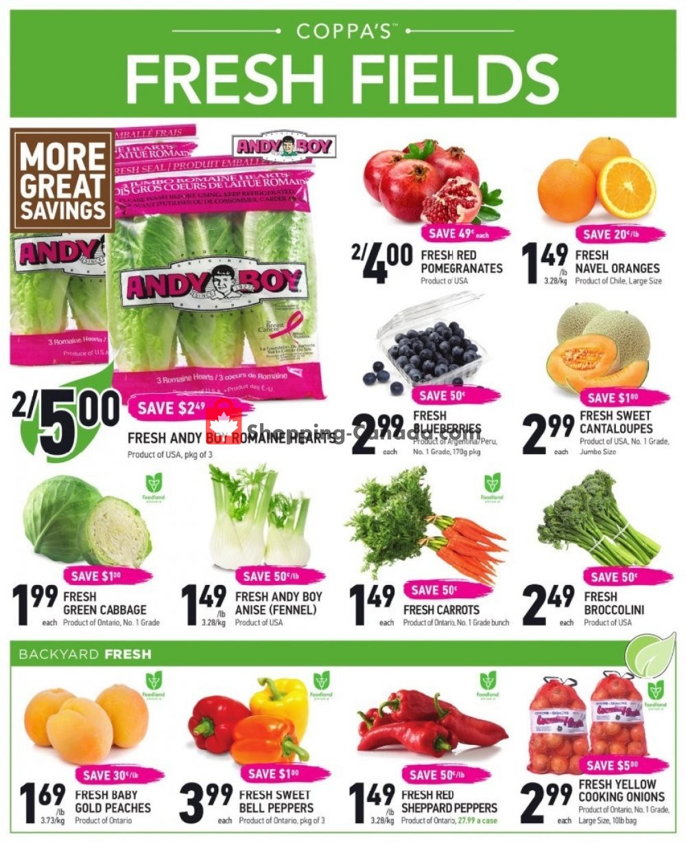 Coppa's Fresh Market flyer from Thursday September 19, 2019 to Wednesday September 25, 2019 - page 2