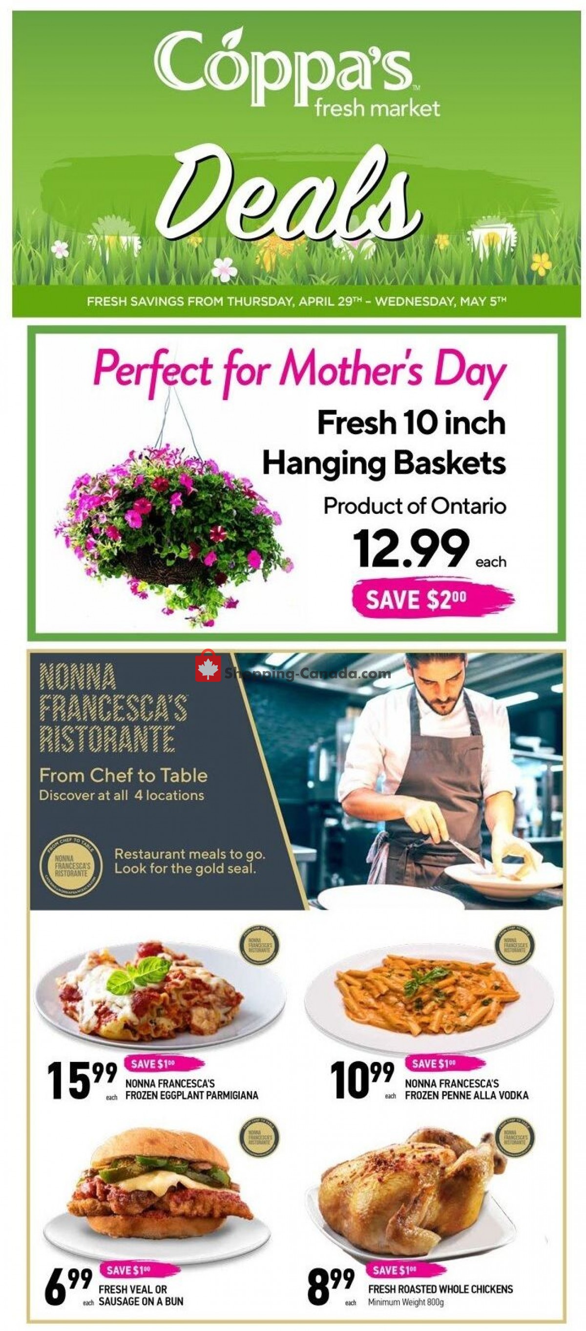 Coppa's Fresh Market flyer from Thursday April 29, 2021 to Wednesday May 5, 2021 - page 1