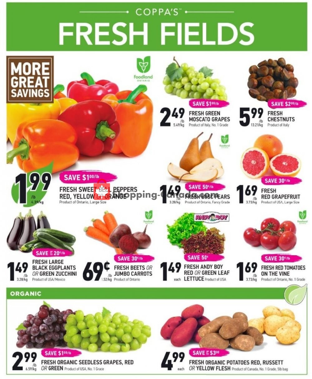 Coppa's Fresh Market flyer from Thursday October 17, 2019 to Wednesday October 23, 2019 - page 2