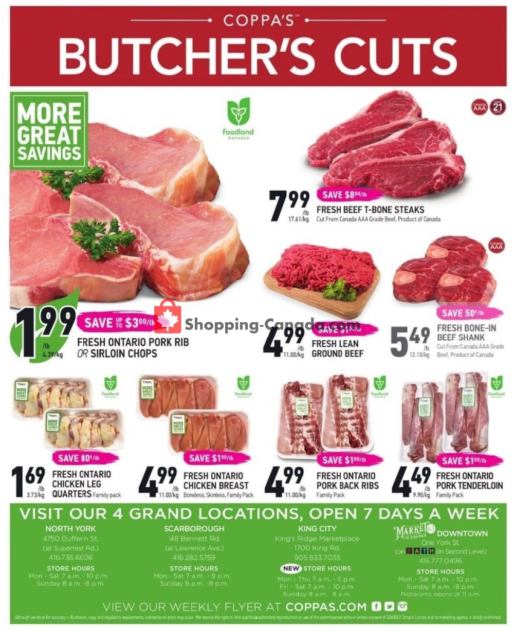 Coppa's Fresh Market flyer from Thursday October 17, 2019 to Wednesday October 23, 2019 - page 8