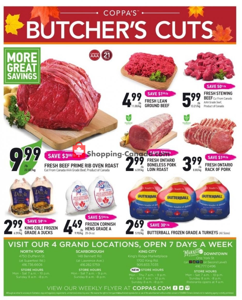 Coppa's Fresh Market flyer from Thursday October 3, 2019 to Wednesday October 16, 2019 - page 8