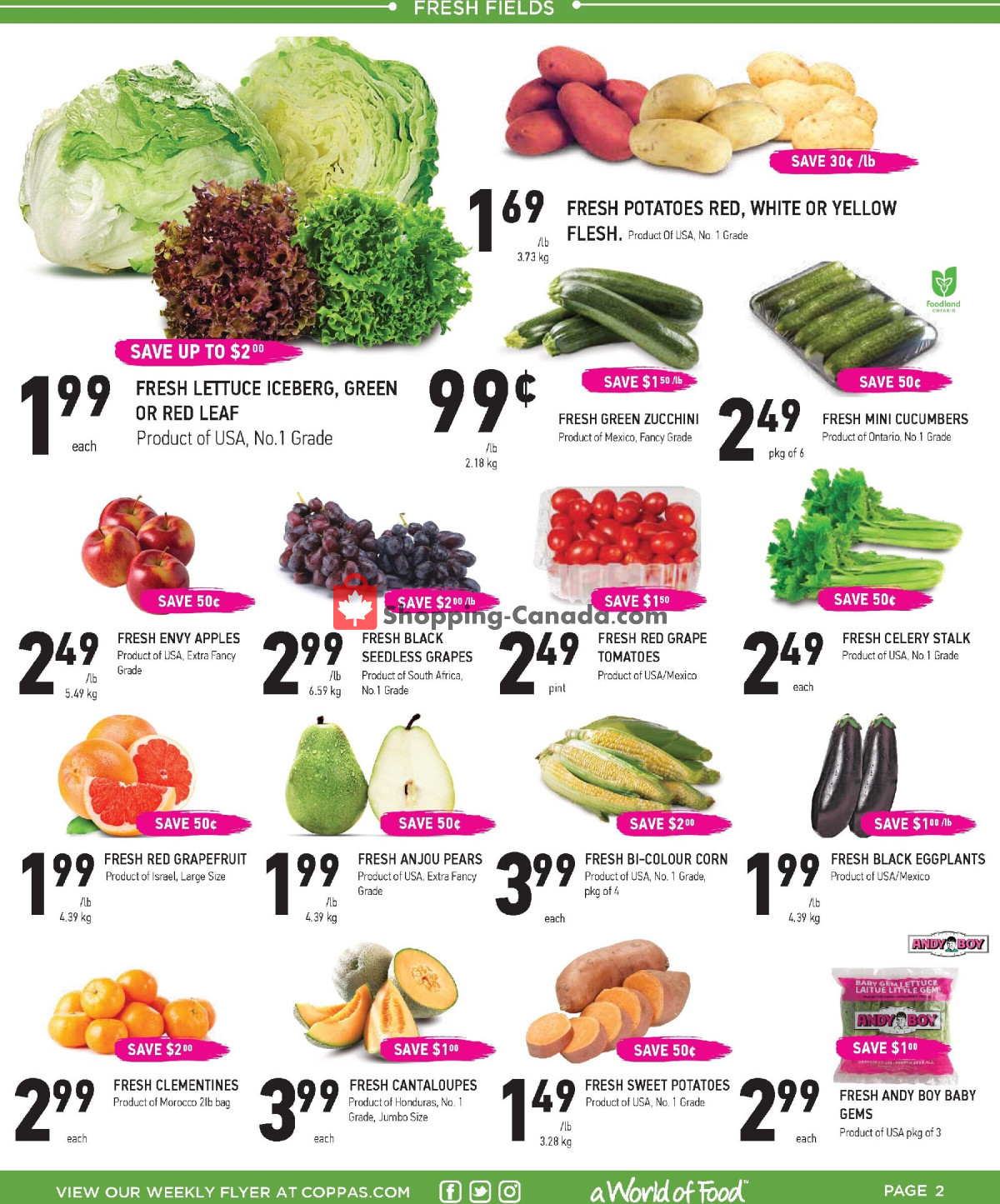 Coppa's Fresh Market flyer from Thursday April 11, 2024 to Wednesday April 17, 2024 - page 2