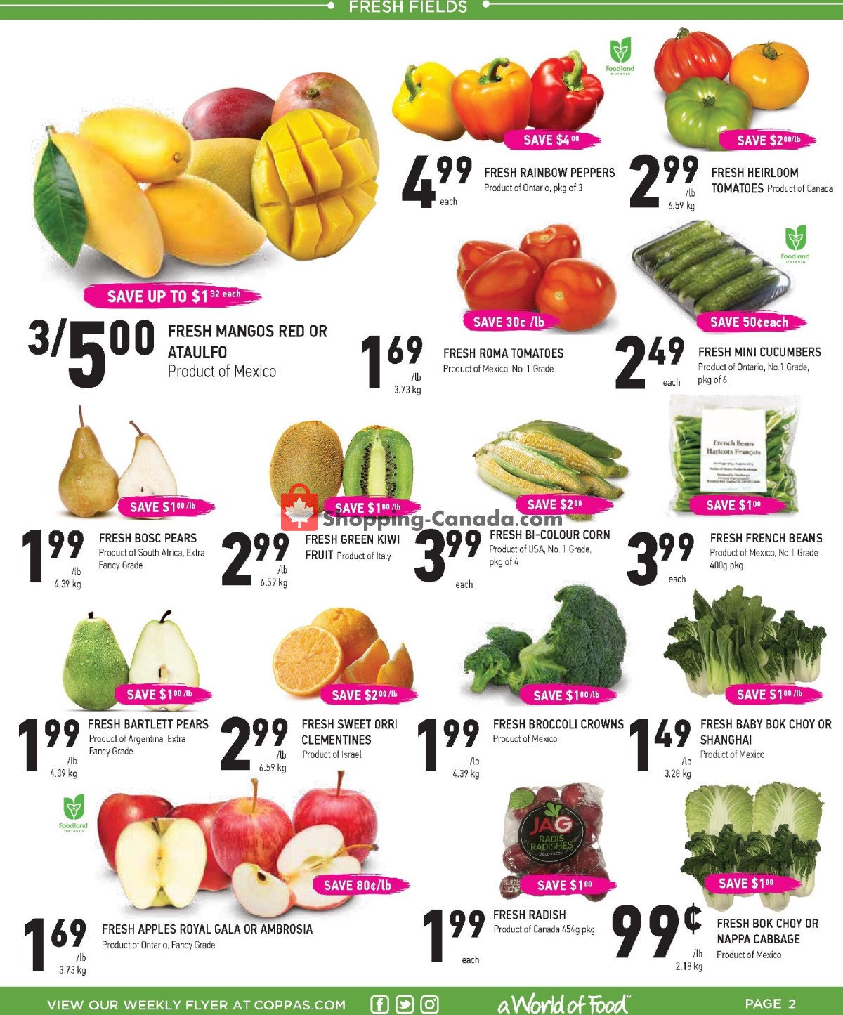 Coppa's Fresh Market flyer from Wednesday April 24, 2024 to Wednesday May 1, 2024 - page 2