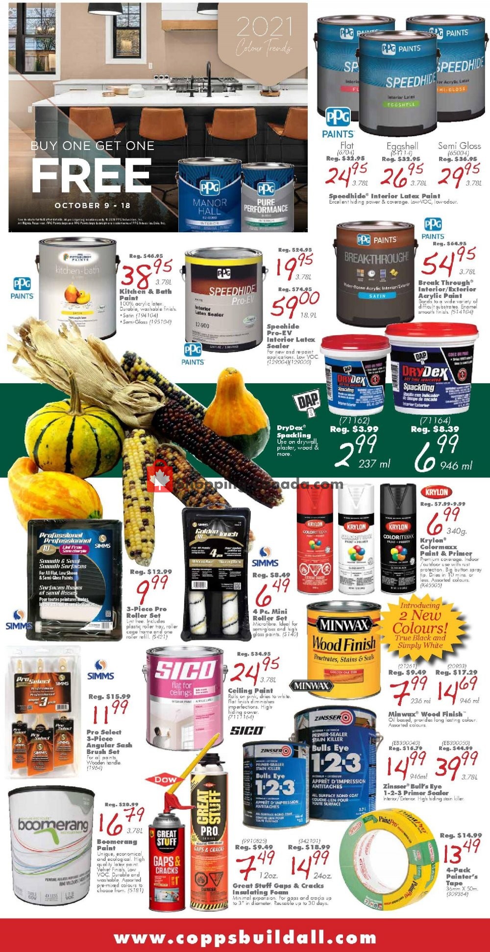 COPP's Buildall flyer from Friday October 9, 2020 to Sunday October 18, 2020 - page 2