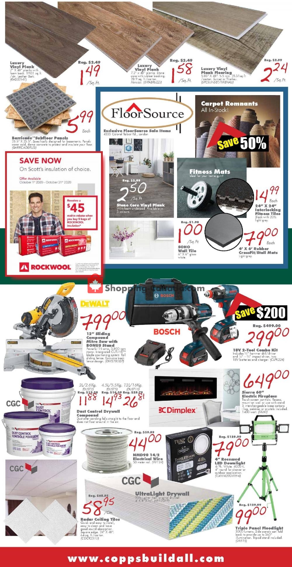 COPP's Buildall flyer from Friday October 9, 2020 to Sunday October 18, 2020 - page 3