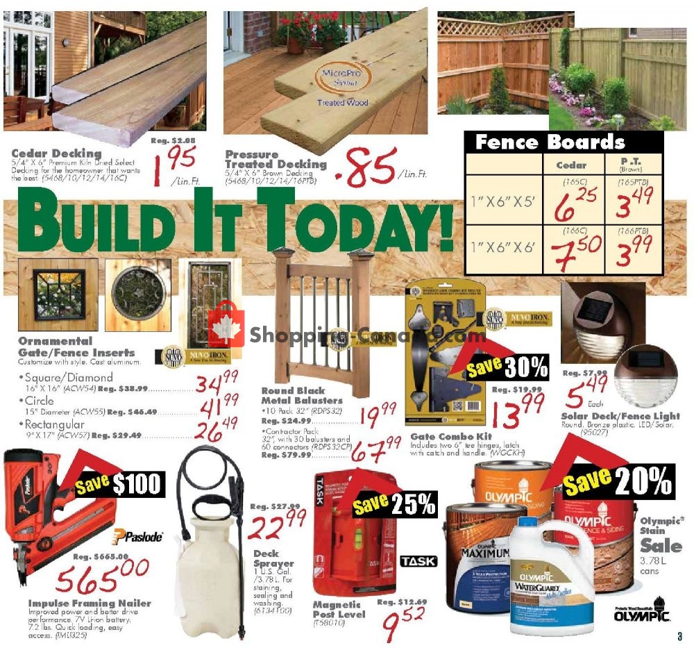 COPP's Buildall flyer from Friday July 12, 2019 to Sunday July 21, 2019 - page 3