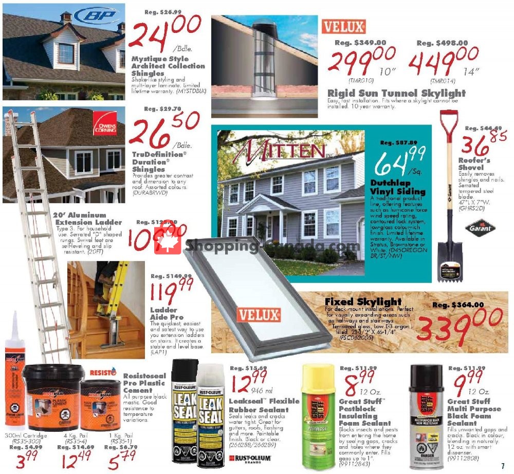 COPP's Buildall flyer from Friday July 12, 2019 to Sunday July 21, 2019 - page 7