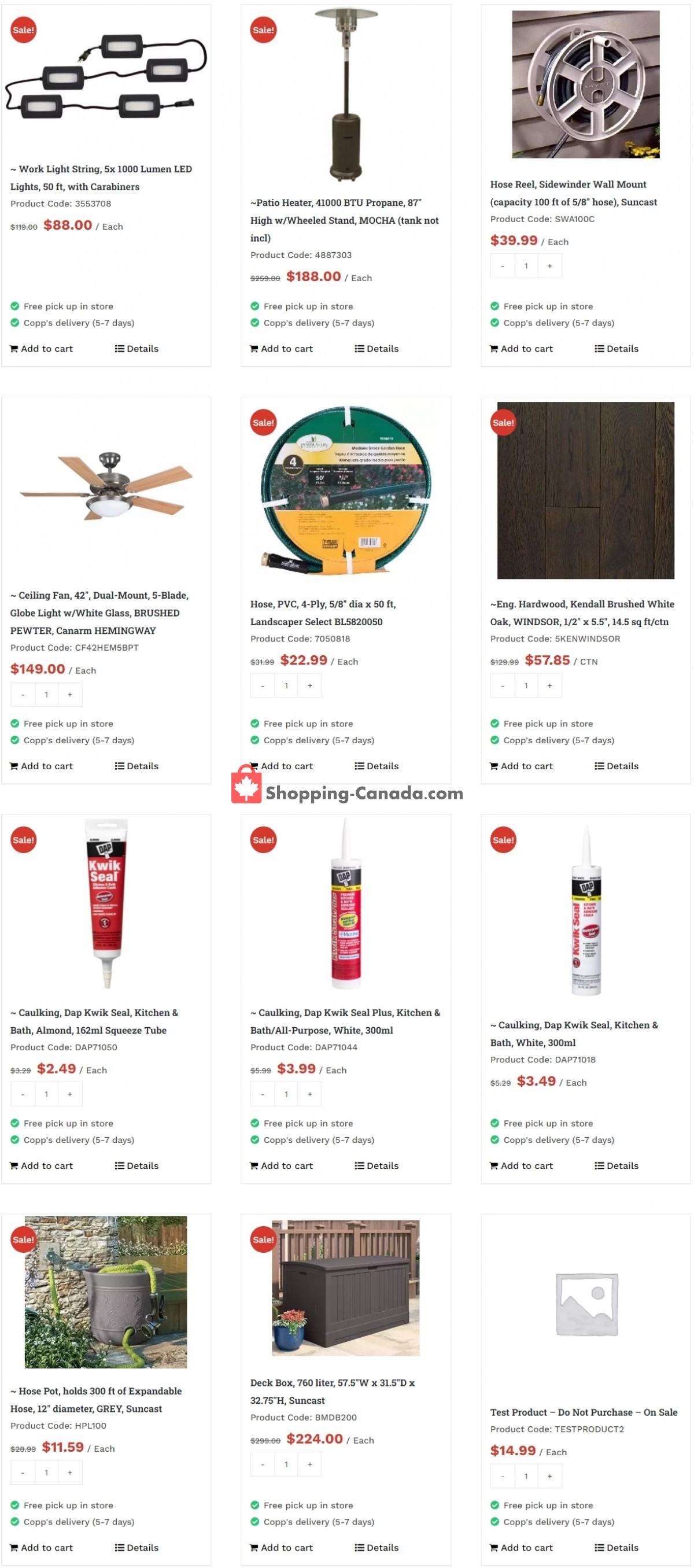 COPP's Buildall flyer from Monday July 19, 2021 to Sunday July 25, 2021 - page 1