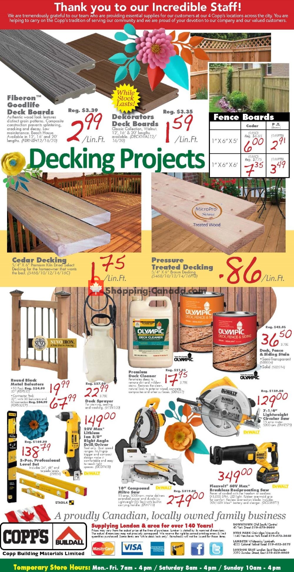 COPP's Buildall flyer from Friday April 24, 2020 to Sunday May 3, 2020 - page 4