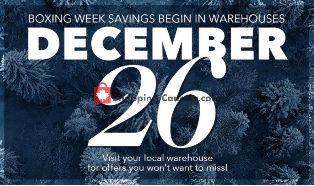 Costco Canada, flyer (Boxing Week Savings) December 26 December 26