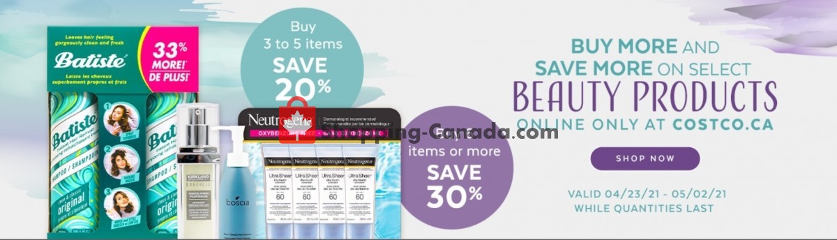 Costco flyer from Friday April 23, 2021 to Sunday May 2, 2021 - page 1