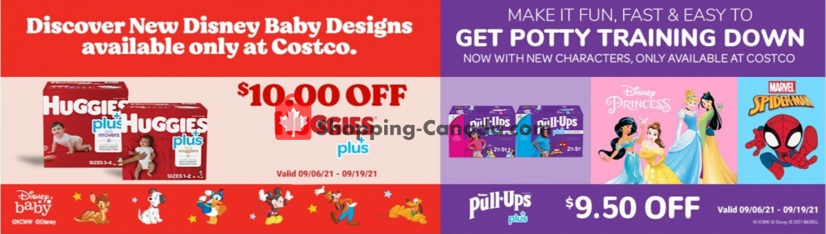 Costco flyer from Monday September 6, 2021 to Sunday September 19, 2021 - page 1