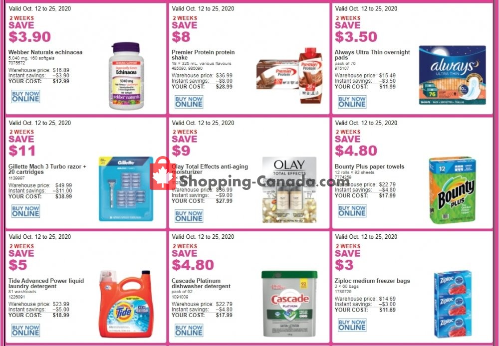 Costco flyer from Monday October 12, 2020 to Sunday October 25, 2020 - page 3