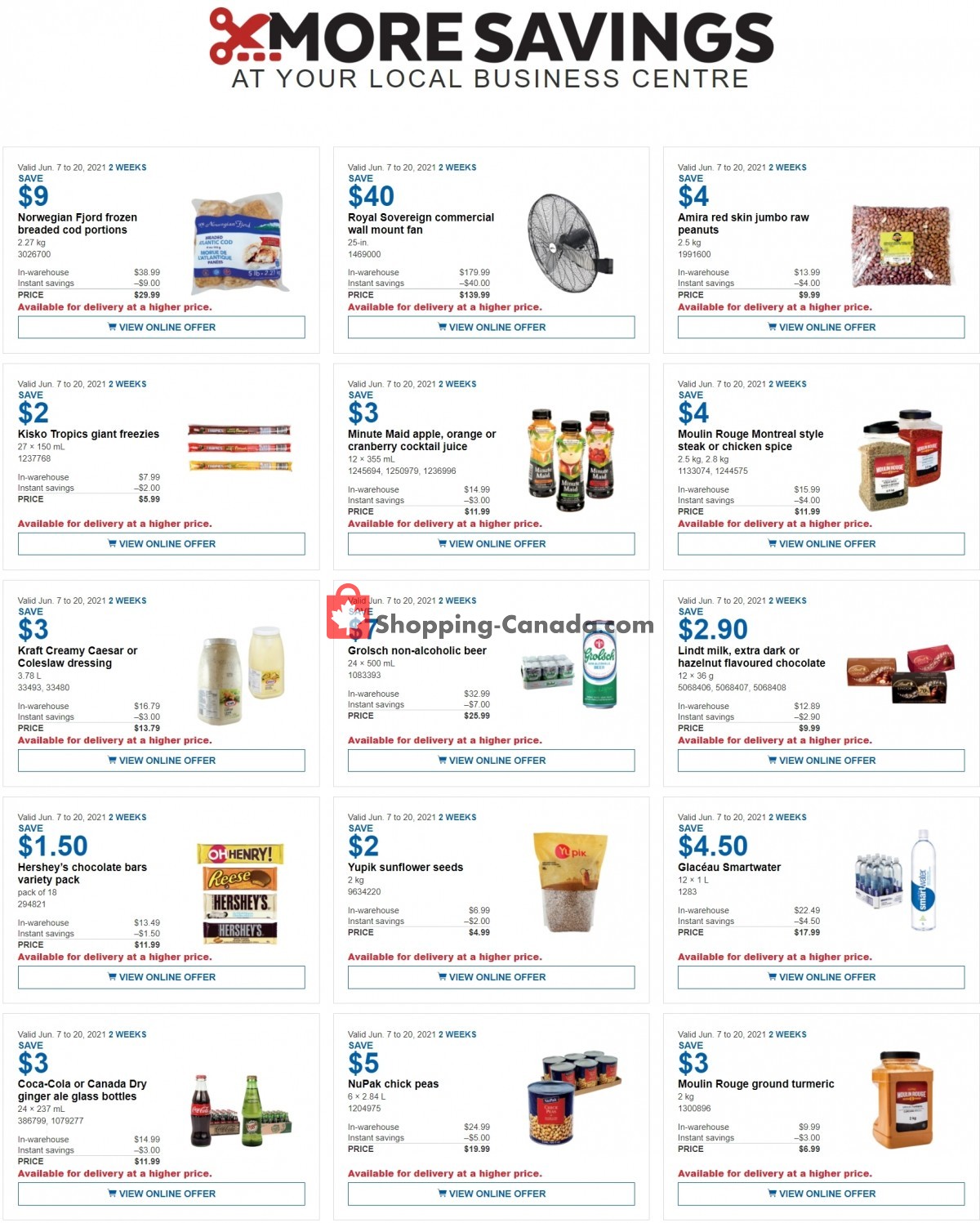 Costco flyer from Monday June 7, 2021 to Sunday June 20, 2021 - page 1