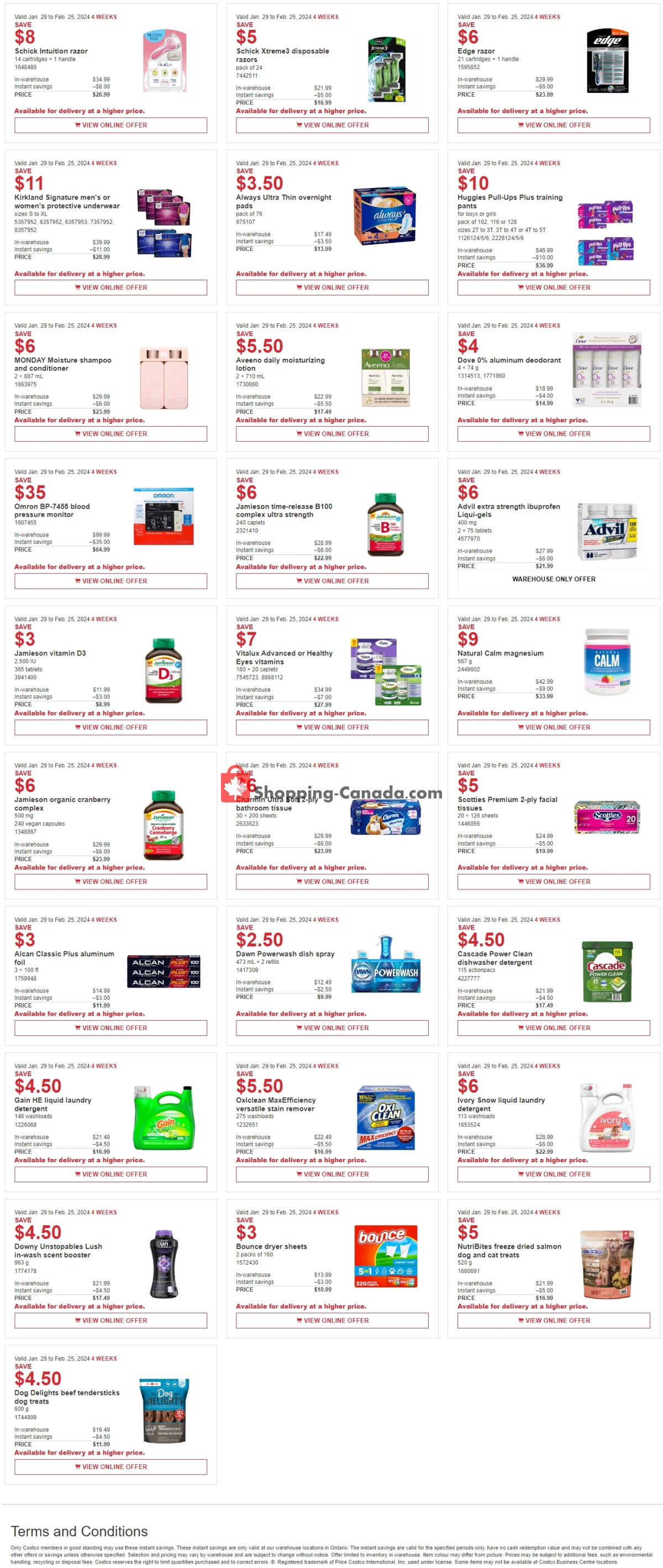 Costco flyer from Monday January 29, 2024 to Sunday February 25, 2024 - page 3