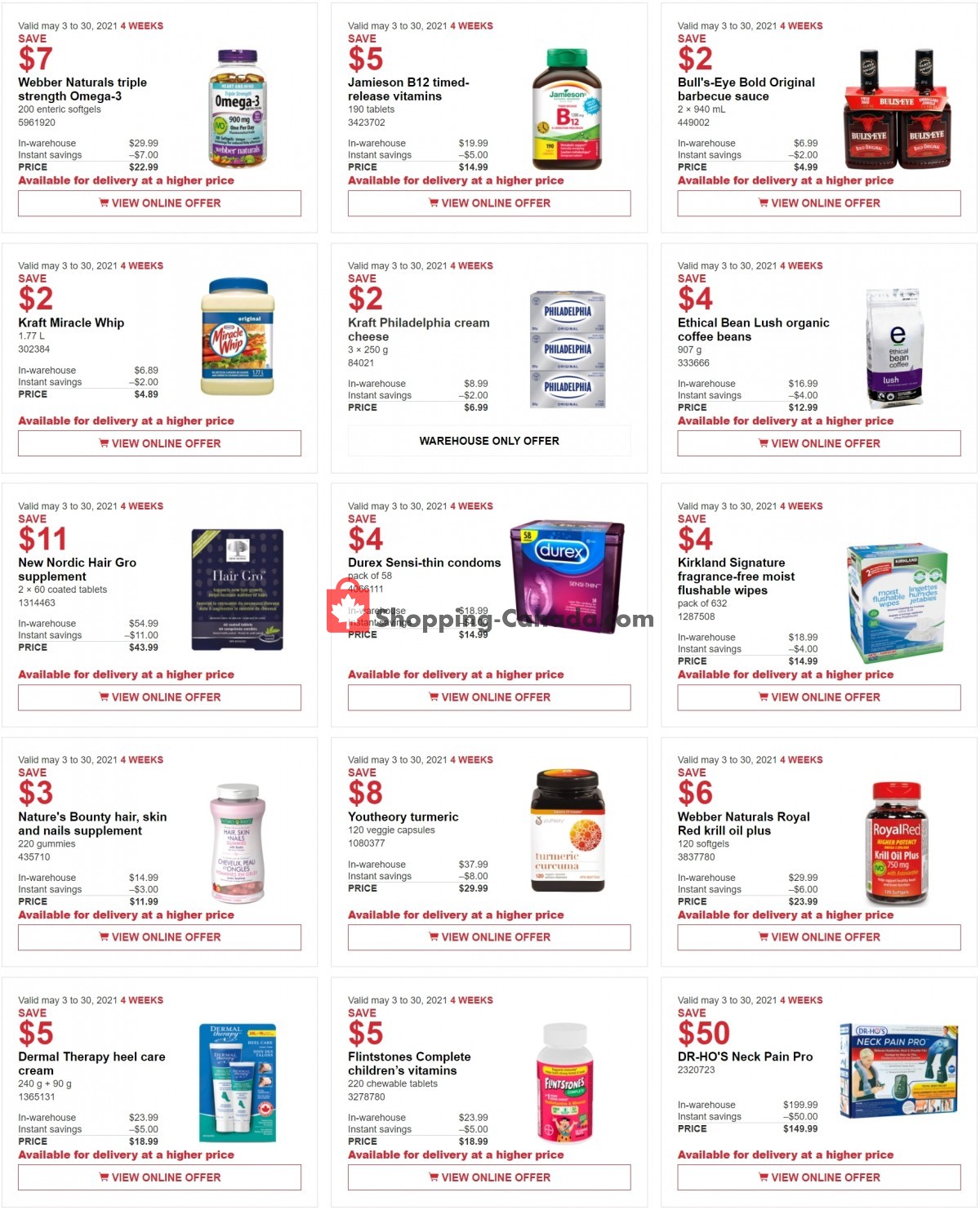 Costco flyer from Monday May 3, 2021 to Sunday May 30, 2021 - page 5