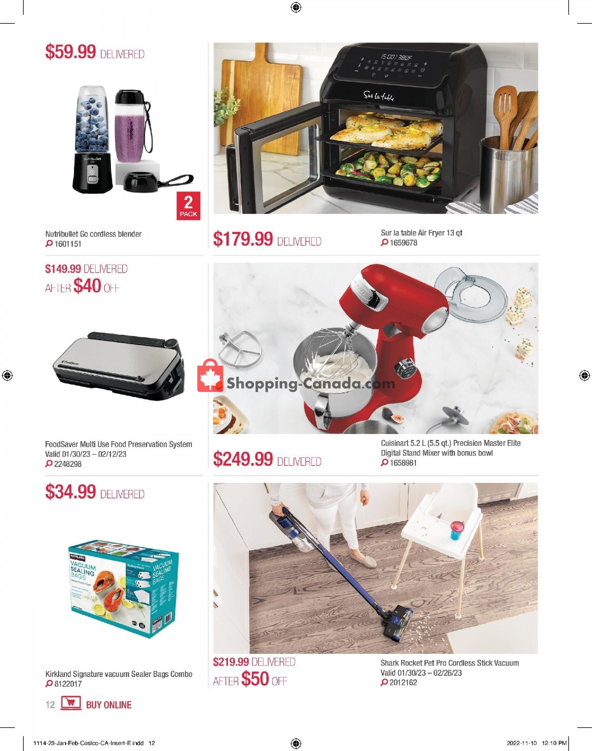 Costco Canada, flyer (Special Offer) January 1 February 28, 2023