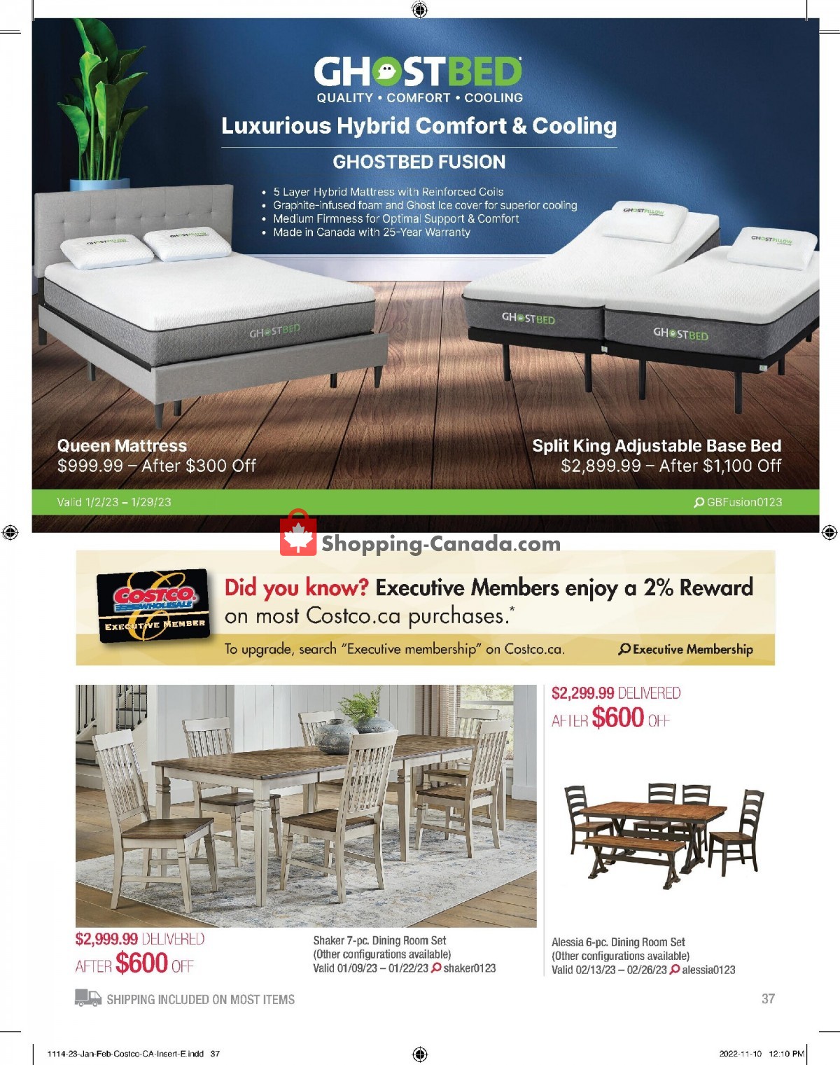 Costco Canada, flyer (Special Offer) January 1 February 28, 2023
