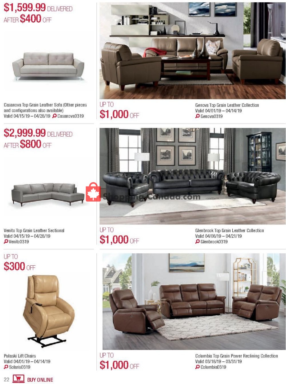 Costco flyer from Friday March 1, 2019 to Tuesday April 30, 2019 - page 101