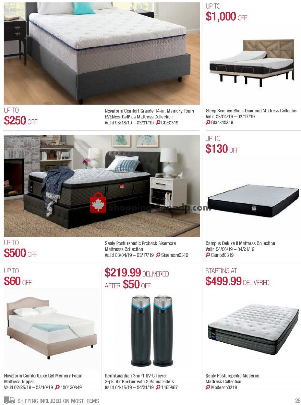 Costco flyer from Friday March 1, 2019 to Tuesday April 30, 2019 - page 104