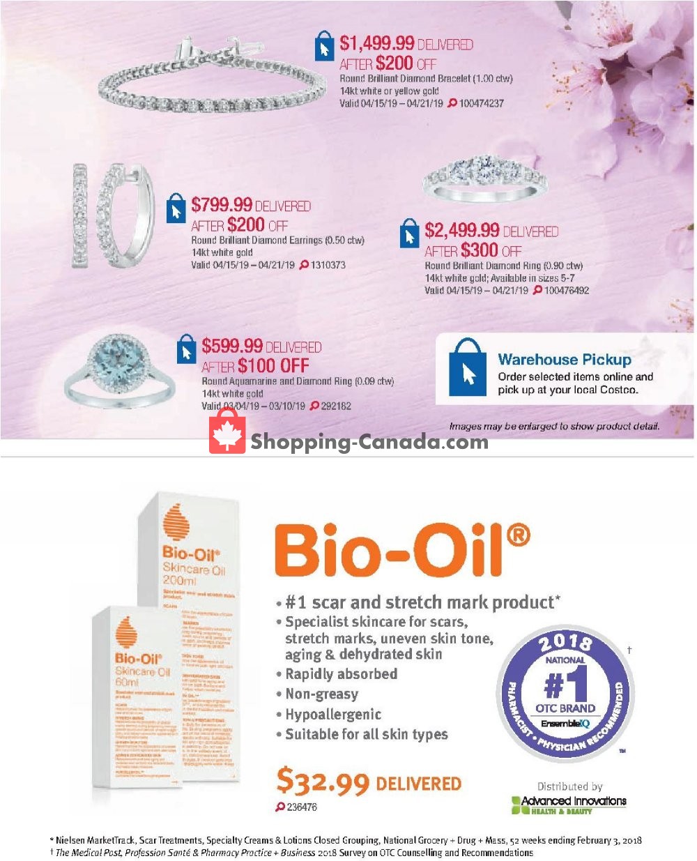 Costco flyer from Friday March 1, 2019 to Tuesday April 30, 2019 - page 108