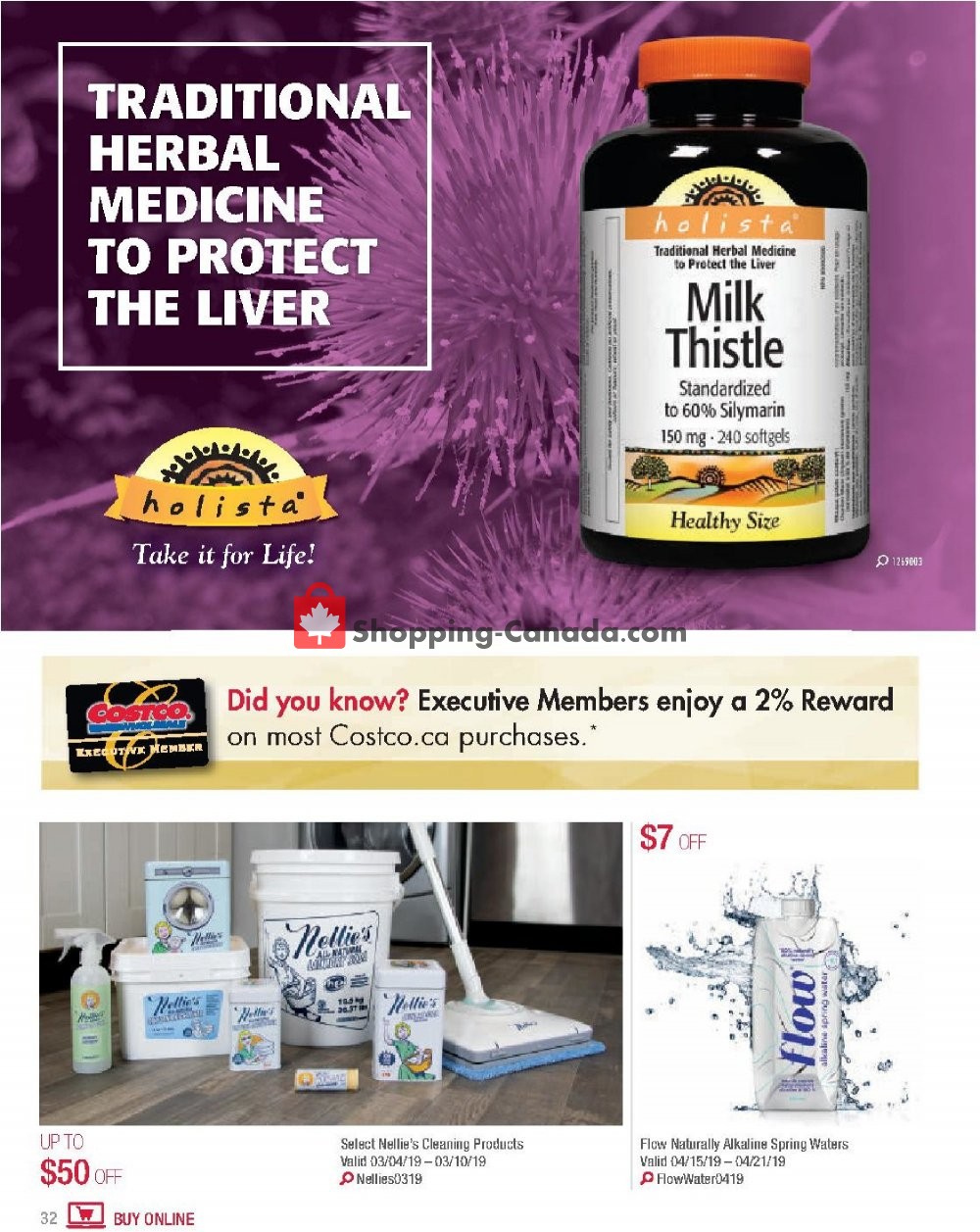 Costco flyer from Friday March 1, 2019 to Tuesday April 30, 2019 - page 111