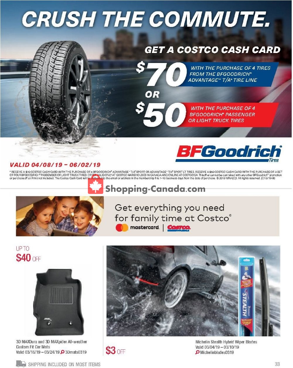 Costco flyer from Friday March 1, 2019 to Tuesday April 30, 2019 - page 112