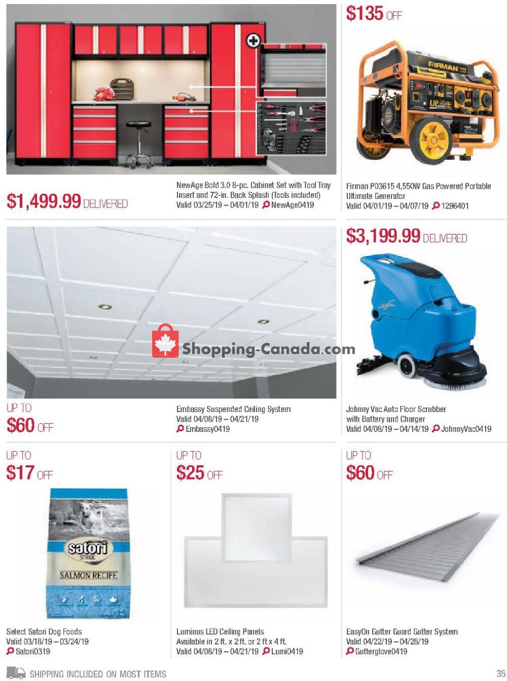 Costco flyer from Friday March 1, 2019 to Tuesday April 30, 2019 - page 114
