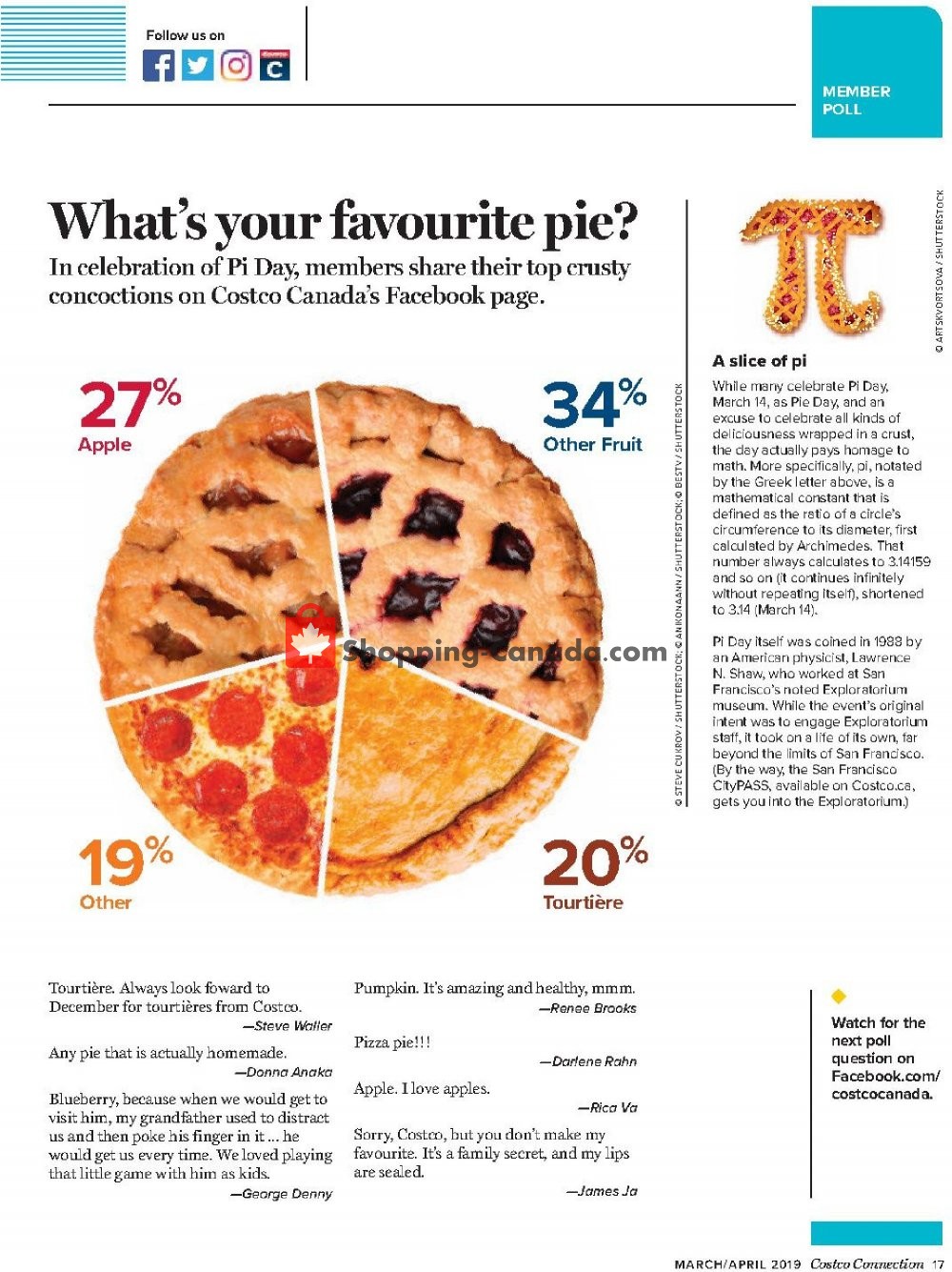Costco flyer from Friday March 1, 2019 to Tuesday April 30, 2019 - page 20