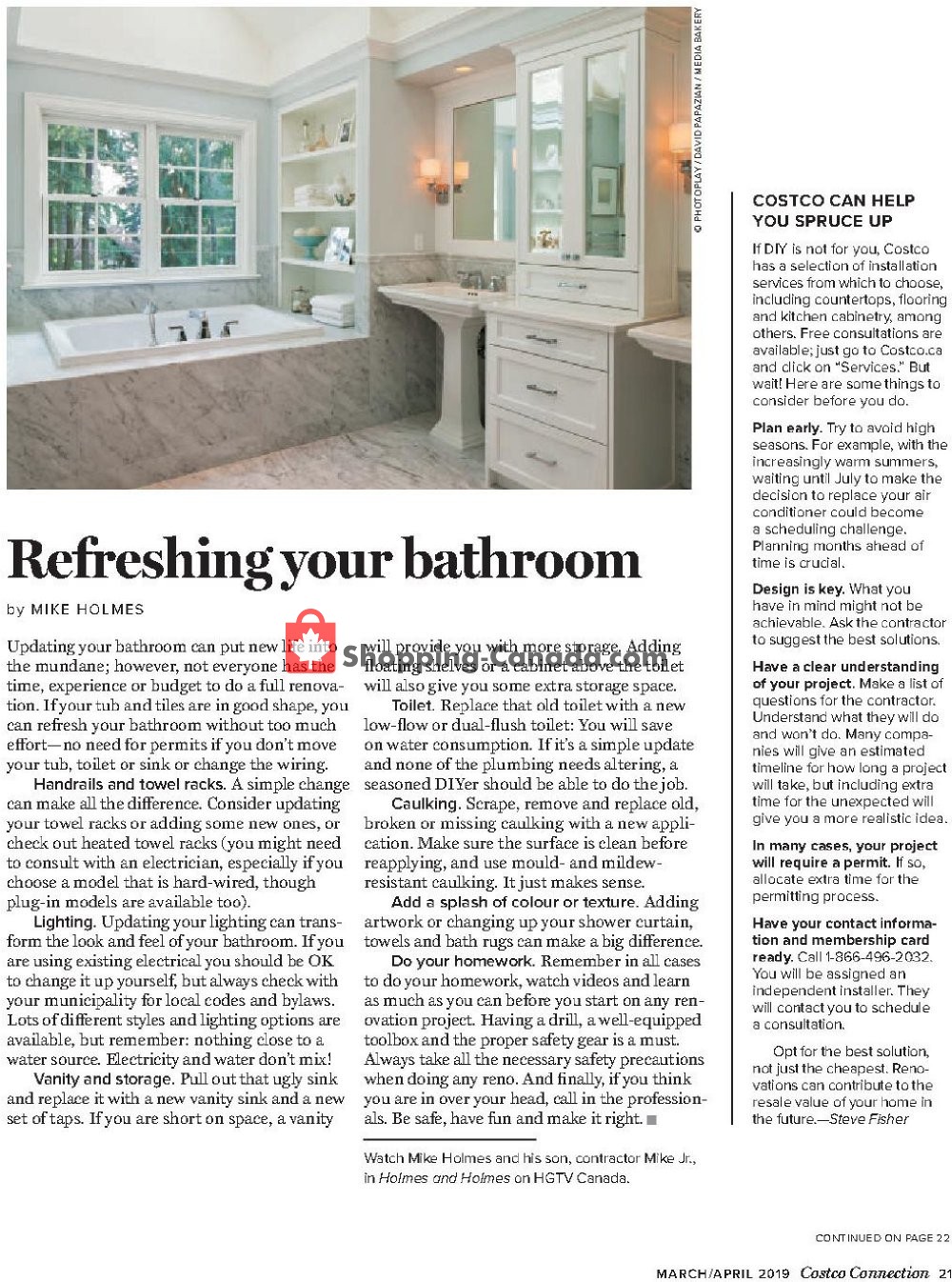 Costco flyer from Friday March 1, 2019 to Tuesday April 30, 2019 - page 24