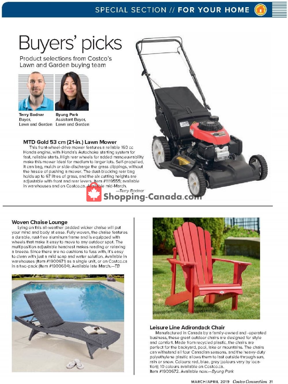 Costco flyer from Friday March 1, 2019 to Tuesday April 30, 2019 - page 34