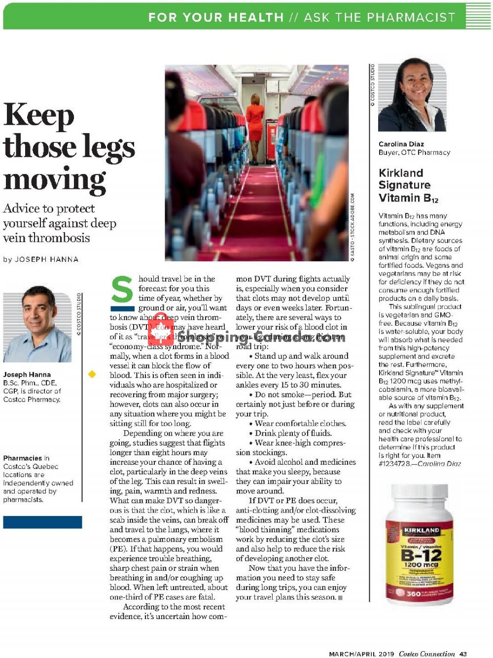 Costco flyer from Friday March 1, 2019 to Tuesday April 30, 2019 - page 46