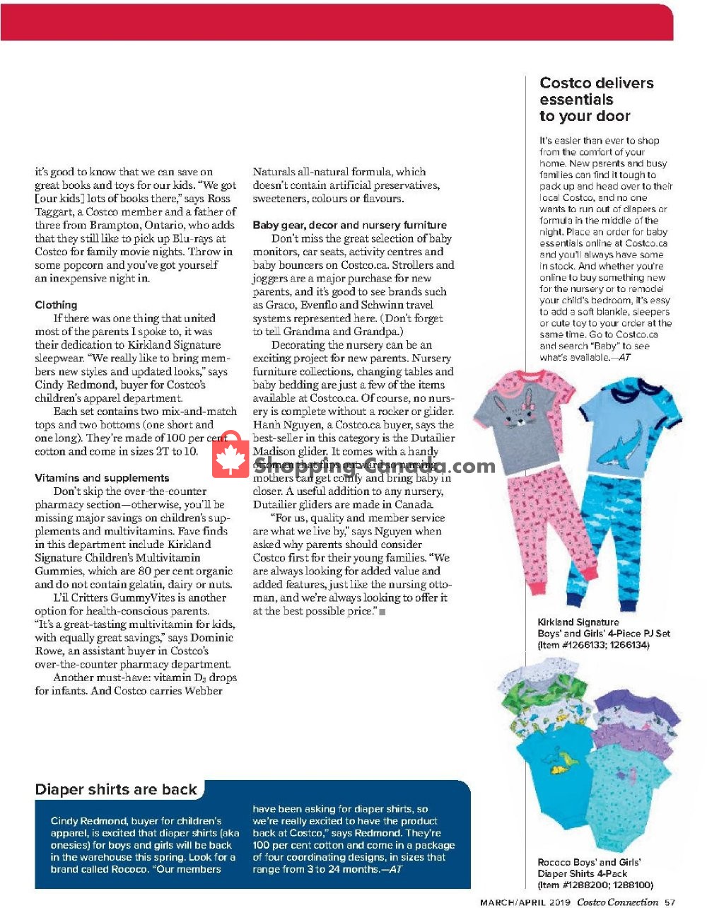 Costco flyer from Friday March 1, 2019 to Tuesday April 30, 2019 - page 60
