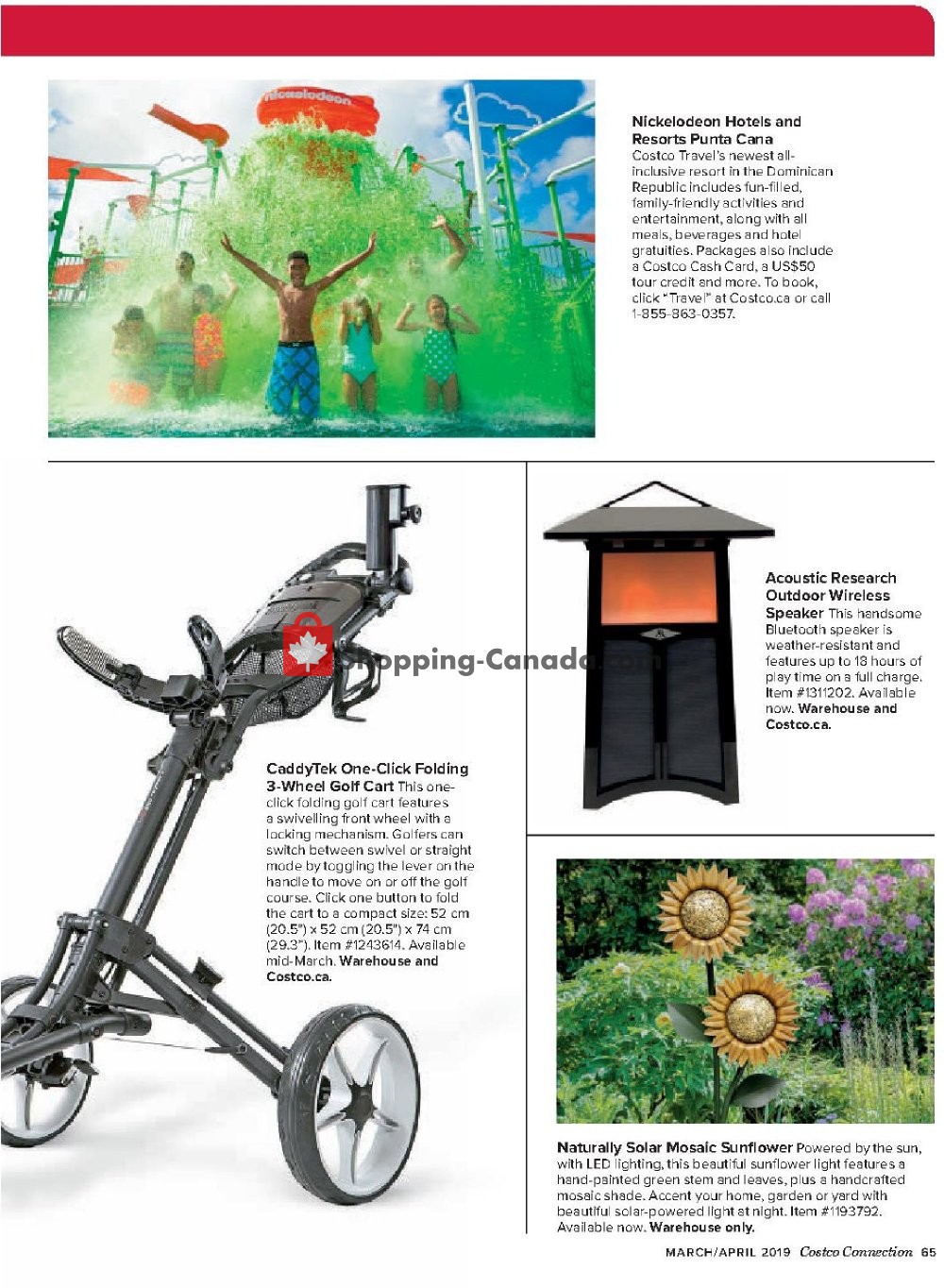 Costco flyer from Friday March 1, 2019 to Tuesday April 30, 2019 - page 70