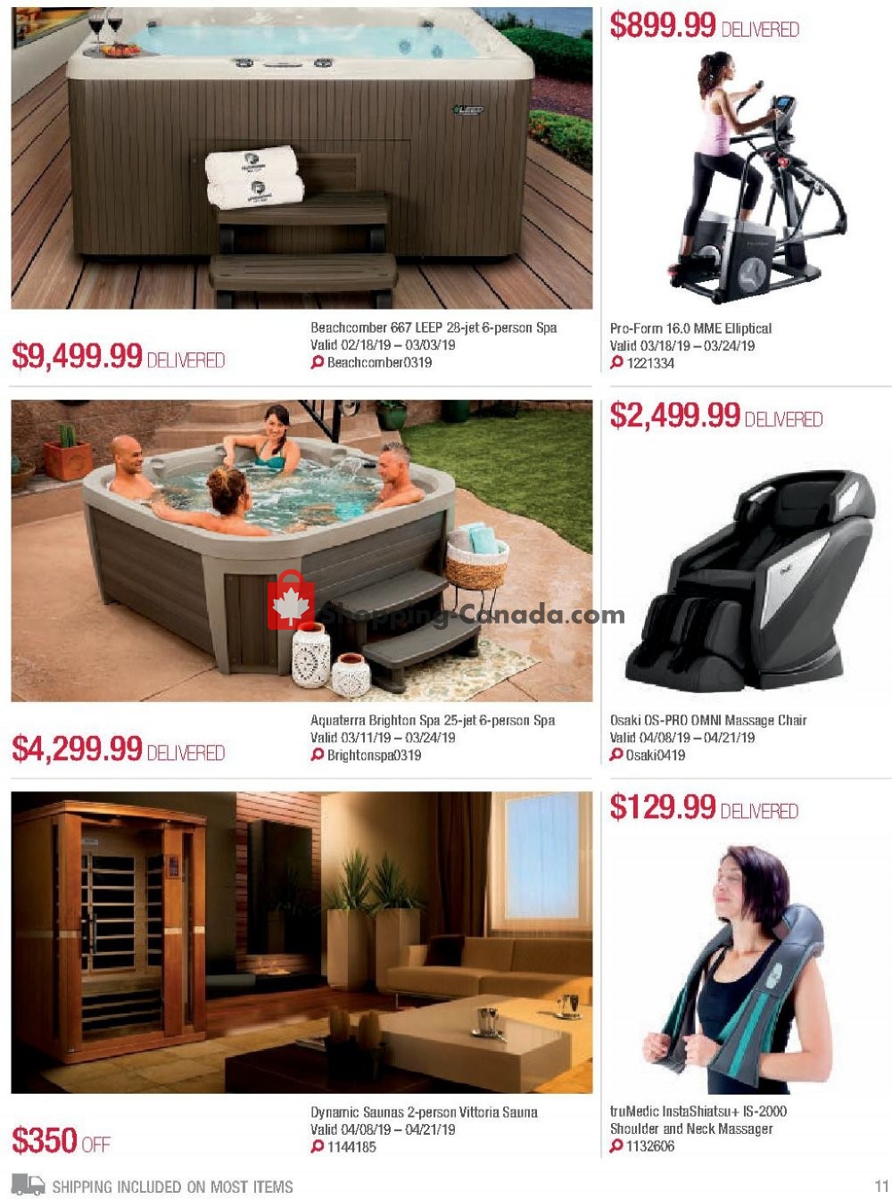 Costco flyer from Friday March 1, 2019 to Tuesday April 30, 2019 - page 90