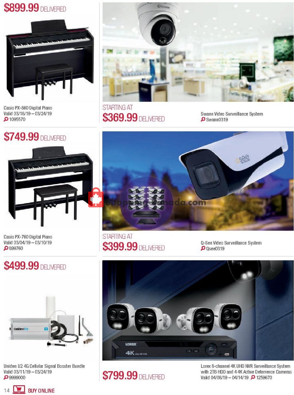 Costco flyer from Friday March 1, 2019 to Tuesday April 30, 2019 - page 93