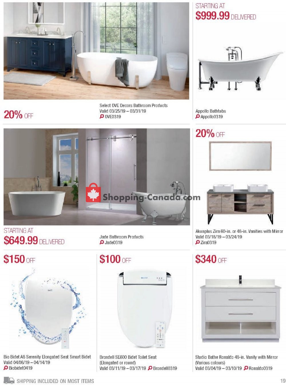 Costco flyer from Friday March 1, 2019 to Tuesday April 30, 2019 - page 98