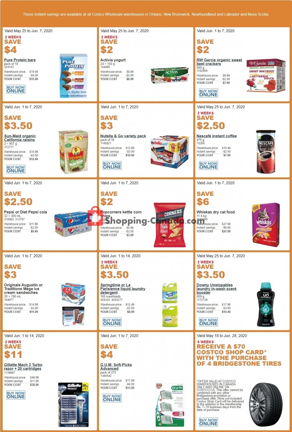 Costco flyer from Monday June 1, 2020 to Sunday June 7, 2020 - page 1