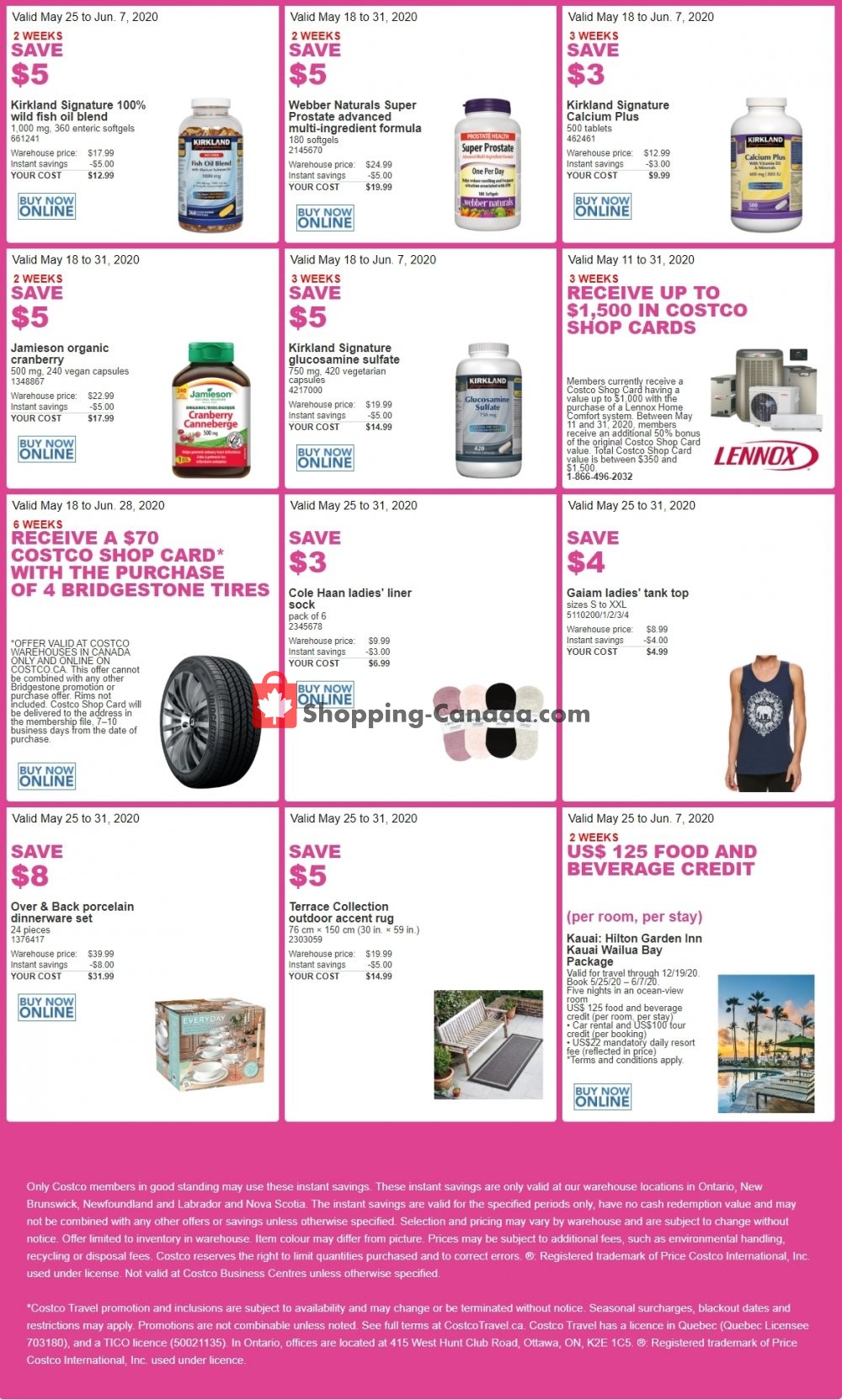 Costco flyer from Monday May 25, 2020 to Sunday May 31, 2020 - page 2