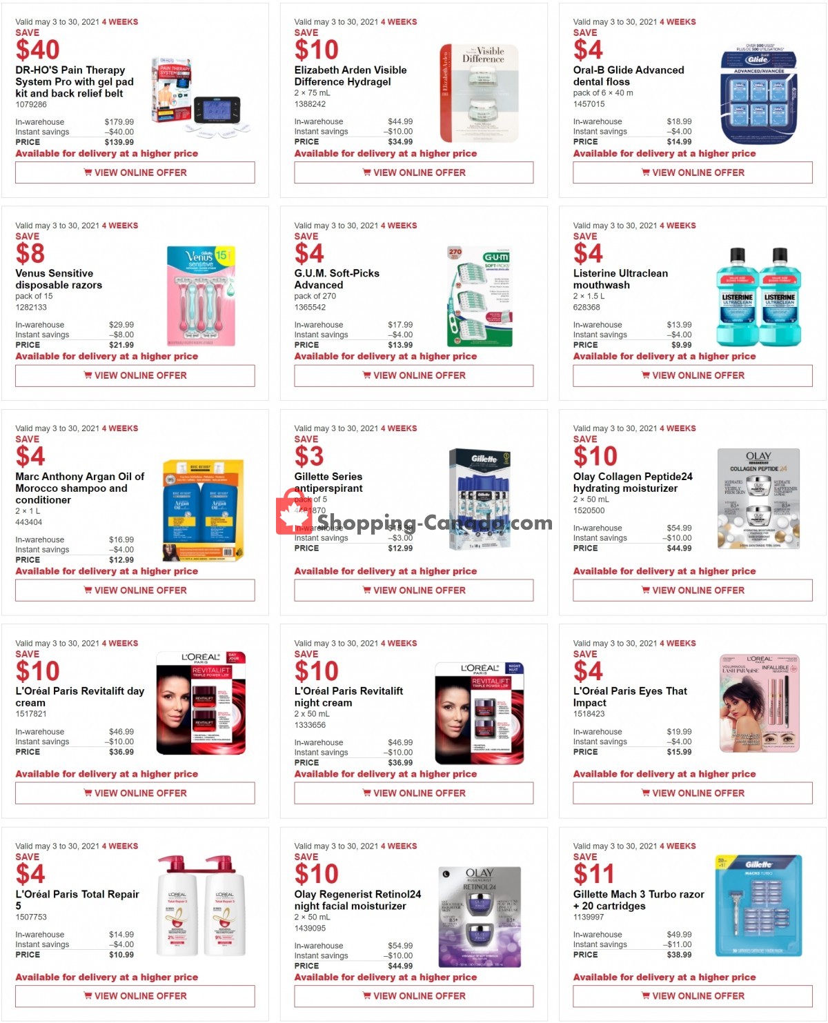 Costco flyer from Monday May 3, 2021 to Sunday May 30, 2021 - page 6