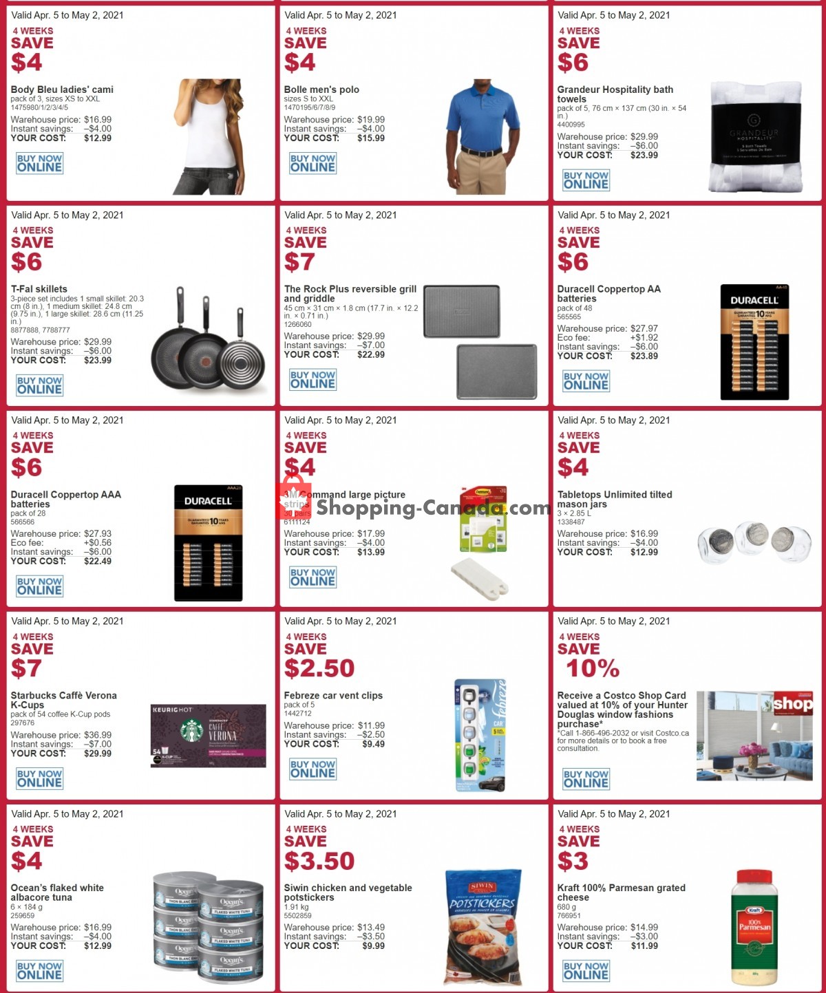Costco flyer from Monday April 5, 2021 to Sunday May 2, 2021 - page 2