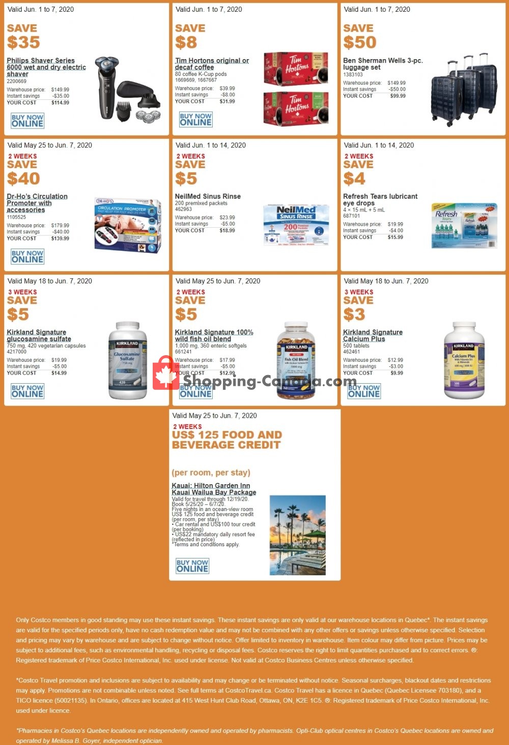 Costco flyer from Monday June 1, 2020 to Sunday June 7, 2020 - page 2