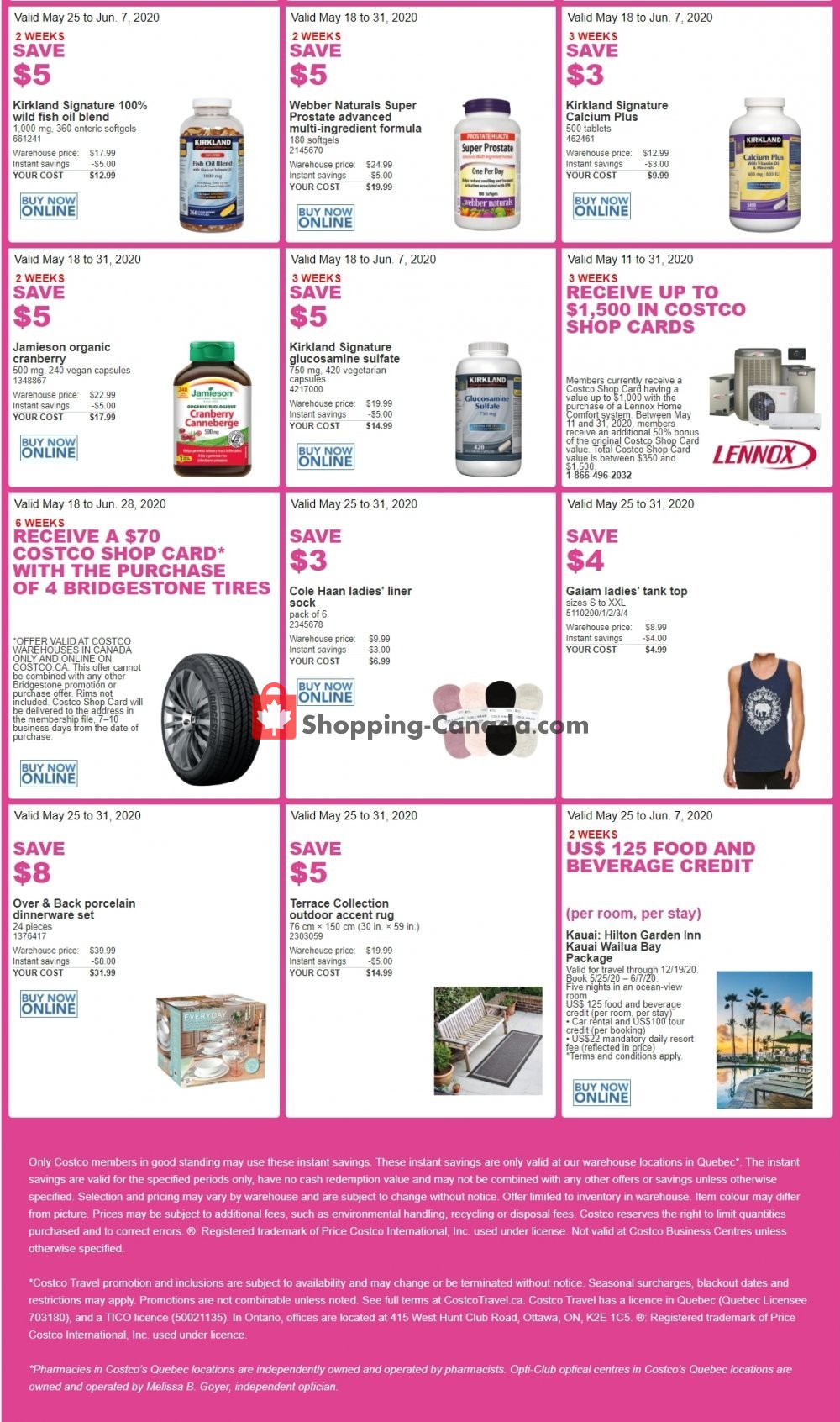 Costco flyer from Monday May 25, 2020 to Sunday May 31, 2020 - page 2