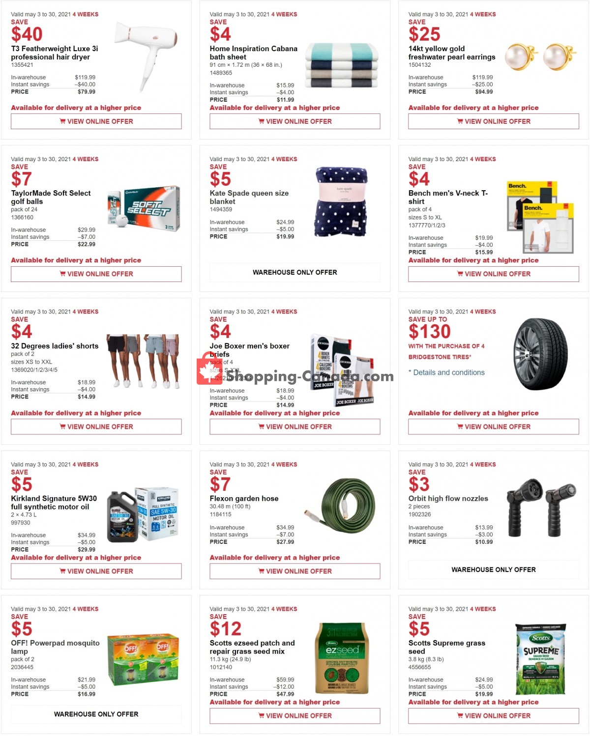 Costco flyer from Monday May 3, 2021 to Sunday May 30, 2021 - page 2