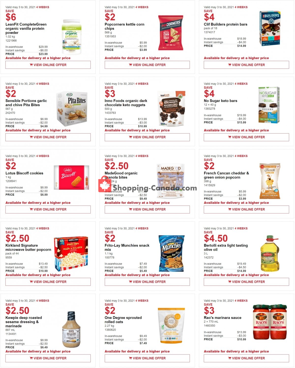 Costco flyer from Monday May 3, 2021 to Sunday May 30, 2021 - page 3