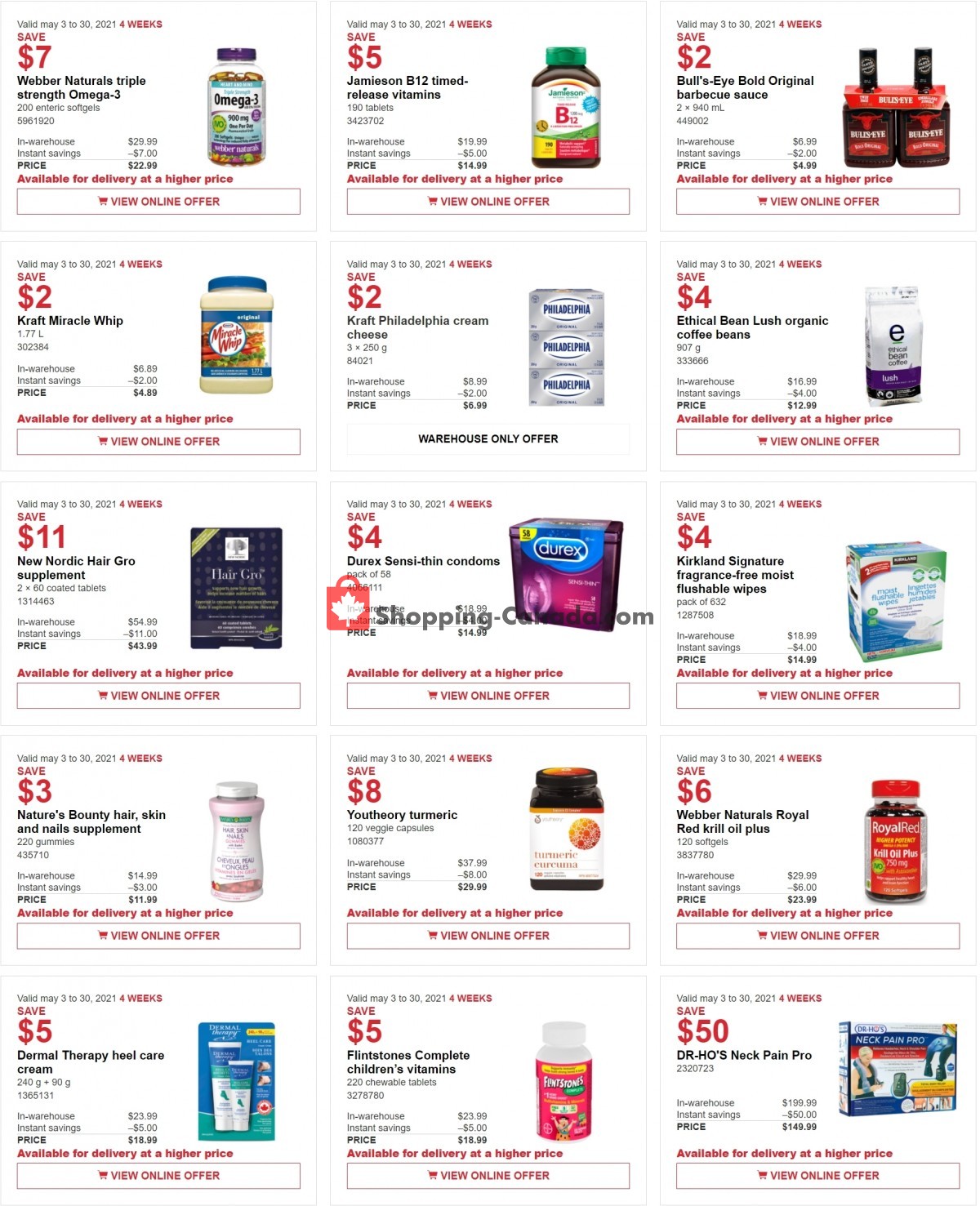 Costco flyer from Monday May 3, 2021 to Sunday May 30, 2021 - page 5