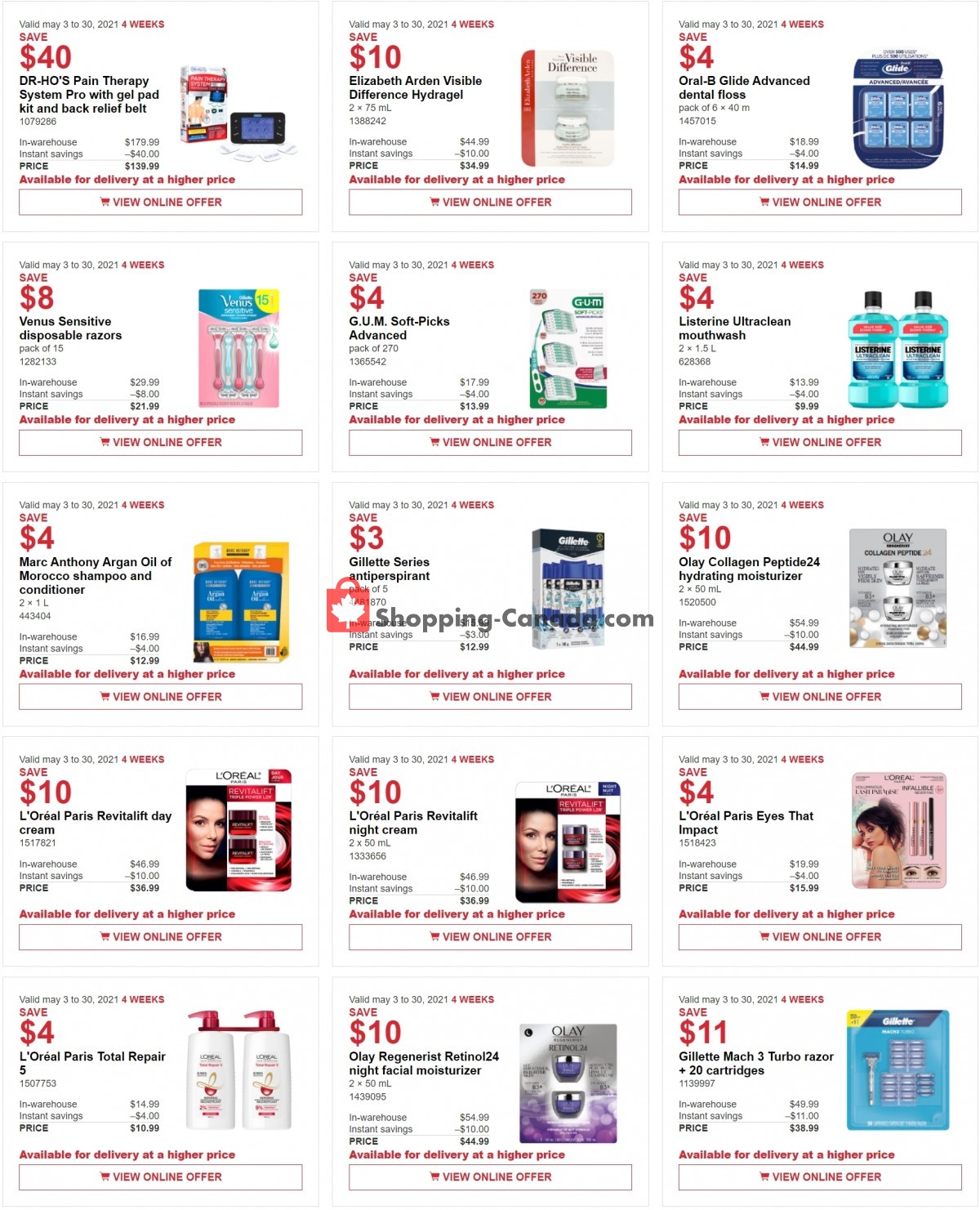 Costco flyer from Monday May 3, 2021 to Sunday May 30, 2021 - page 6