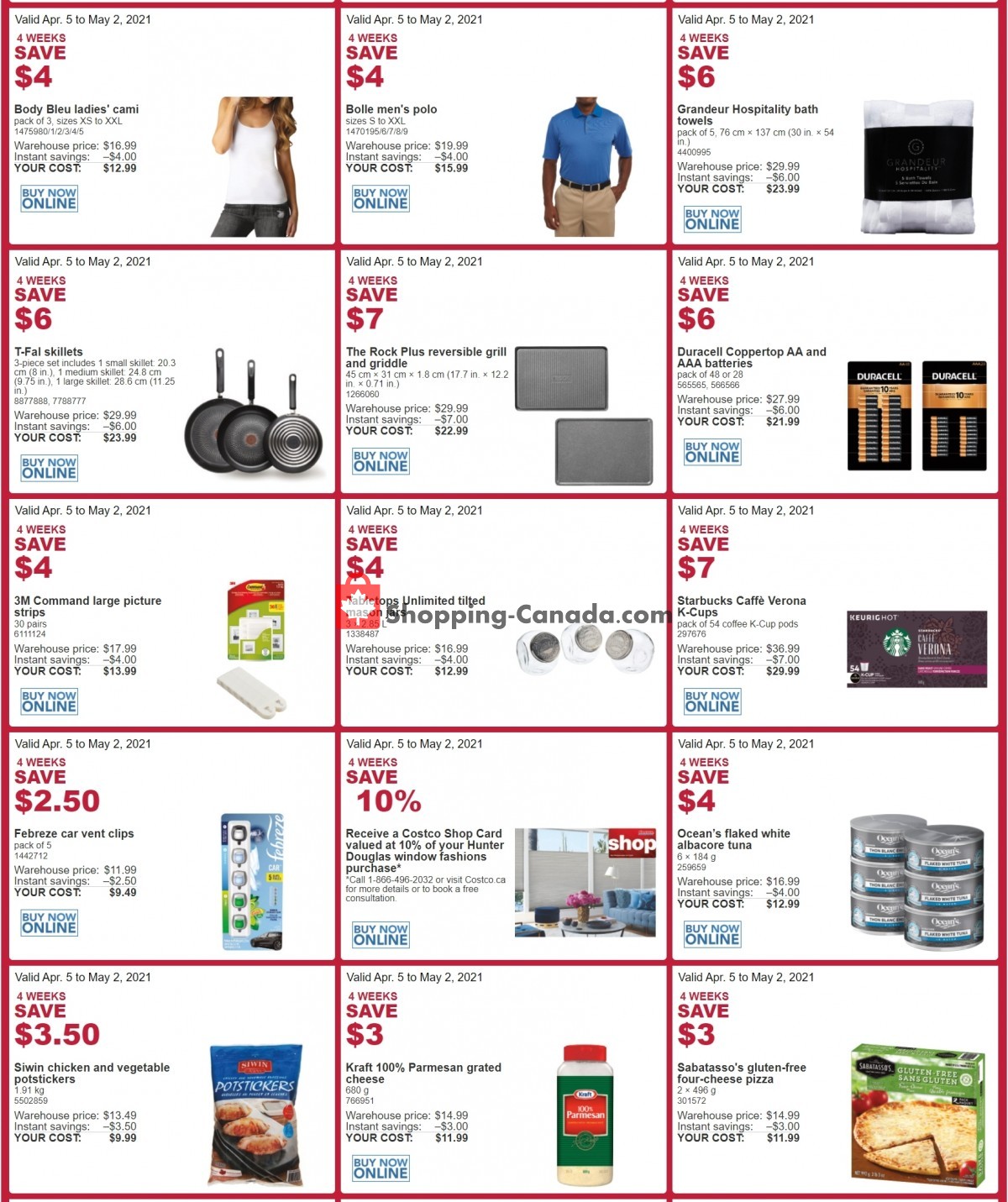 Costco flyer from Monday April 5, 2021 to Sunday May 2, 2021 - page 2