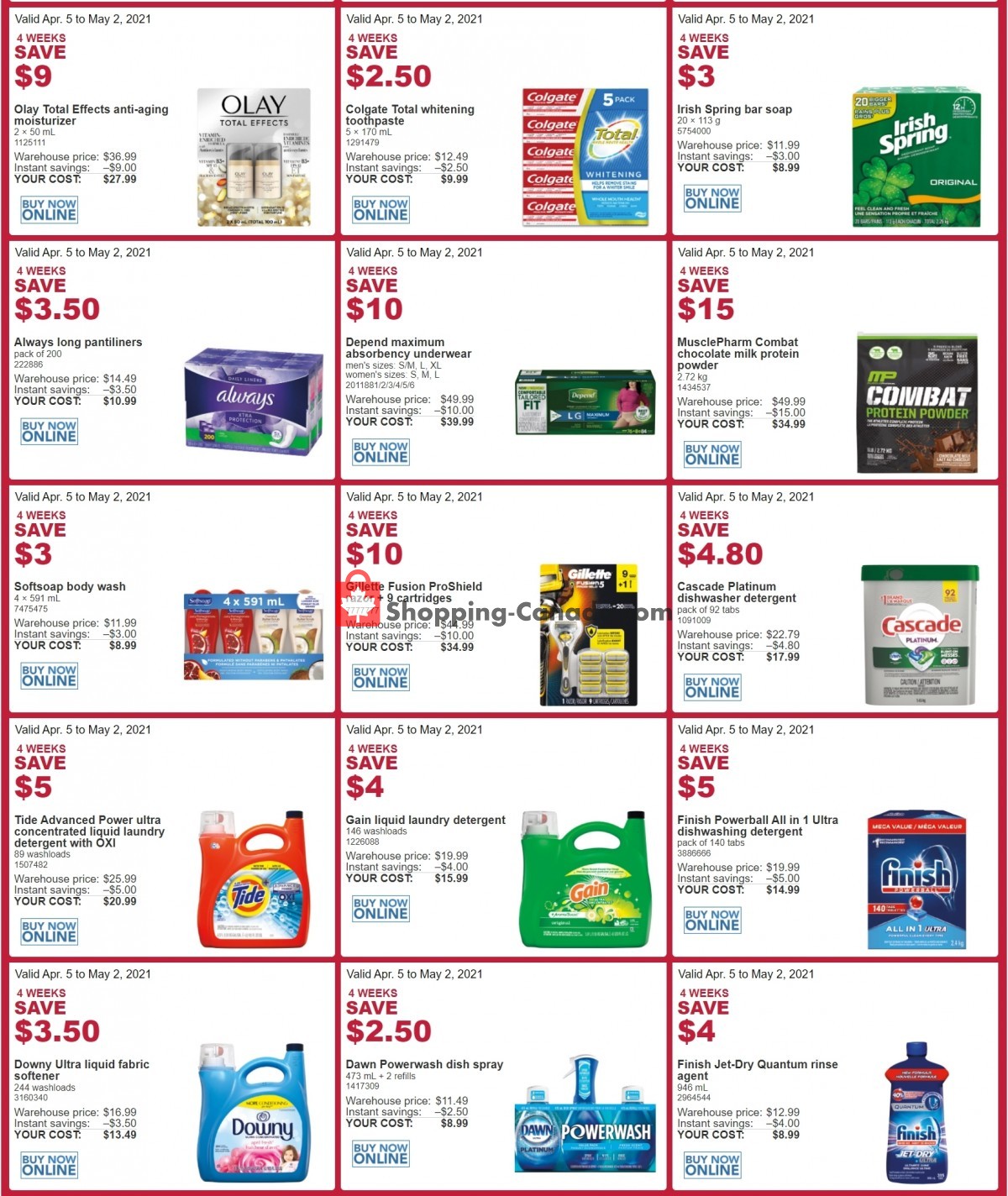 Costco flyer from Monday April 5, 2021 to Sunday May 2, 2021 - page 6