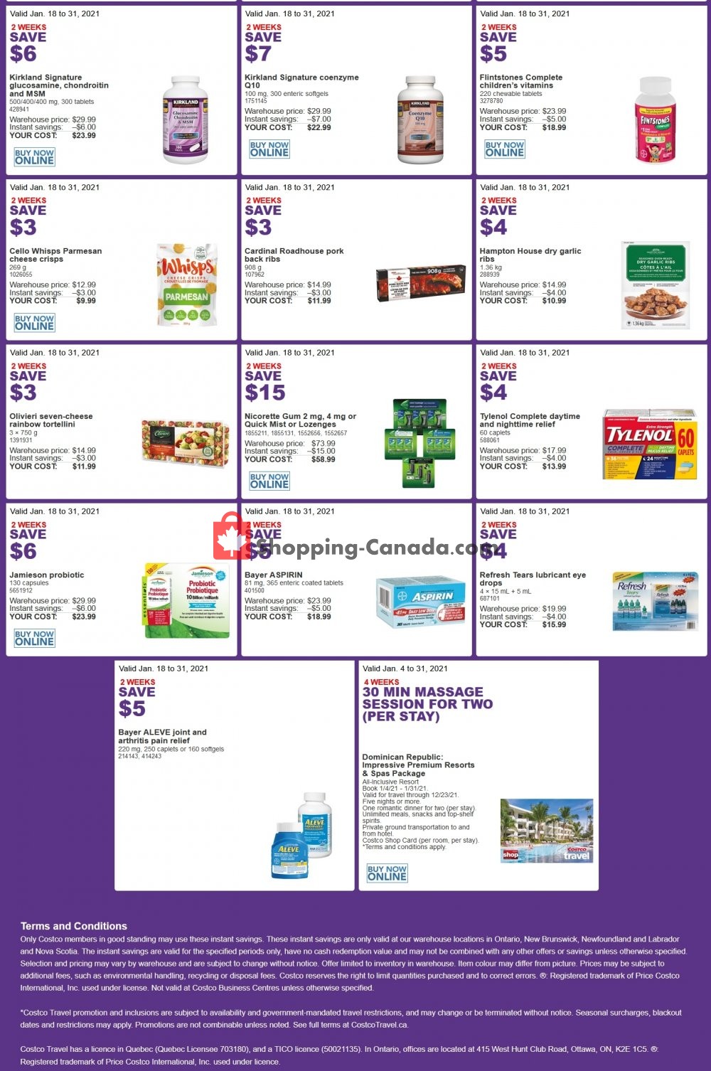 Costco flyer from Monday January 18, 2021 to Sunday January 31, 2021 - page 2